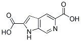 1H-Pyrrolo[2,3-c]pyridine-2,5-dicarboxylic acid 结构式