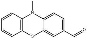 10-METHYL-10H-PHENOTHIAZINE-3-CARBALDEHYDE 结构式