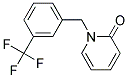1-[3-(TRIFLUOROMETHYL)BENZYL]PYRID-2-ONE 结构式