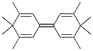 1,5,6,6-Tetramethyl-3-(3,4,4,5-tetramethyl-2,5-cyclohexadien-1-ylidene)-1,4-cyclohexadiene 结构式