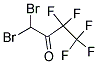 1,1-DIBROMO-3,3,4,4,4-PENTAFLUORO-2-BUTANONE, TECH 结构式
