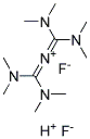 1,1,3,3-TETRAKIS(DIMETHYL-AMINO)-2-AZONIAALLENE HYDROGENDIFLUORIDE 结构式