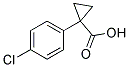 1-(P-CHLOROPHENYL)-1-CYCLOPROPANECARBOXYLIC ACID 结构式