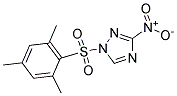 1-(MESITHYLENE-2-SULFONYL)-3-NITRO-1,2,4-TRIAZOLE 结构式