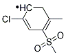 [2-CHLORO-5-METHYL-4-(METHYLSULFONYL)PHENYL] 结构式