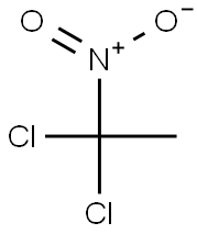 1.1-DICHLORO-1-NITROETHANE SOLUTION 1ML 结构式