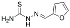 2-(2-FURYLMETHYLIDENE)HYDRAZINE-1-CARBOTHIOAMIDE, TECH 结构式