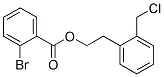2-(CHLOROMETHYL)PHENETHYL 2-BROMOBENZOATE, TECH 结构式