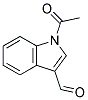 1-ACETYL-1H-INDOLE-3-CARBALDEHYDE, TECH 结构式