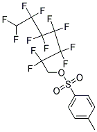 2,2,3,3,4,4,5,5,6,6,7,7-DODECAFLUOROHEPTYL 4-METHYLBENZENE-1-SULFONATE, TECH 结构式