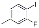 2-FLUORO-1-IODO-4-METHYLBENZENE 结构式