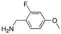 2-FLUORO-4-METHOXYBENZYLAMINE 结构式