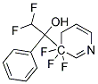 2,2,3,3,3-PENTAFLUORO-1-PHENYL-1-PYRIDIN-3--YL-ETHANOL 结构式