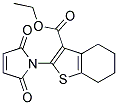 2-(2,5-DIOXO-2,5-DIHYDRO-PYRROL-1-YL)-4,5,6,7-TETRAHYDRO-BENZO[ B ]THIOPHENE-3-CARBOXYLIC ACID ETHYL ESTER 结构式