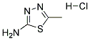 2-AMINO-5-METHYL-1,3,4-THIADIAZOLE HCL 结构式