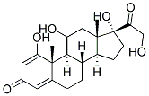 (20R)-HYDROXYPREDNISOLONE 结构式