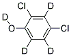 2.4-DICHLOROPHENOL-D4 结构式