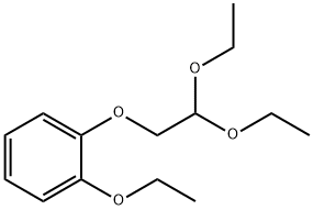 2-(2-ETHOXYPHENOXY)ACETALDEHYDE DIETHYL ACETAL 结构式