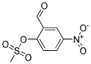 2-FORMYL-4-NITROPHENYL METHANESULPHONATE 结构式