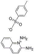 1,2-DIAMINOQUINOLINIUM 4-METHYLBENZENE-1-SULPHONATE 结构式