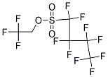 2,2,2-TRIFLUOROETHYL NONAFLUOROBUTANESULPHONAT 结构式