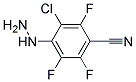 2-CHLORO-4-CYANO-3,5,6-TRIFLUOROPHENYLHYDRAZIN 结构式