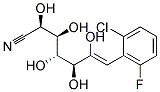 2-CHLORO-6-FLUOROBENZALMALONONITRIL 结构式