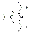 2,4,6-TRIS(DIFLUOROMETHYL)-1,3,5-TRIAZIN 结构式