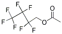 1H,1H-Heptafluorobutyl acetat 结构式