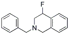 2-BENZYL-4-FLUORO-1,2,3,4-TETRAHYDROISOQUINOLIN 结构式