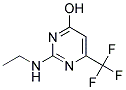 2-(Ethylamino)-4-hydroxy-6-(trifluoromethyl)pyrimdine 结构式