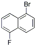 1-Bromo-5-fluoronaphthalen 结构式