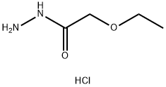 2-ETHOXYACETOHYDRAZIDE HYDROCHLORIDE 结构式