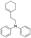 (2-CYCLOHEX-1-ENYL-ETHYL)-DIPHENYL-AMINE 结构式