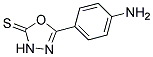 2-(4-AMINOPHENYL)-1,3,4-OXADIAZOLE-5-THIONE 结构式