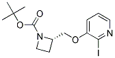 2-Iodo-3-(1-tert-butoxycarbonyl-2-(S)-azetidinylmethoxy)pyridine 结构式