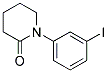 1-(3-IODO-PHENYL)-PIPERIDIN-2-ONE 结构式