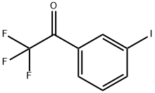 2,2,2-TRIFLUORO-1-(3-IODO-PHENYL)-ETHANONE 结构式