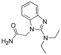 2-[2-(DIETHYLAMINO)-1H-BENZIMIDAZOL-1-YL]ACETAMIDE 结构式