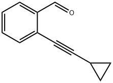 2-CYCLOPROPYLETHYNYL-BENZALDEHYDE 结构式