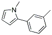 1-METHYL-2-M-TOLYL-1H-PYRROLE 结构式