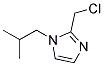 2-CHLOROMETHYL-1-ISOBUTYL-1H-IMIDAZOLE 结构式