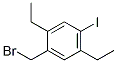 1-(Bromomethyl)-2,5-diethyl-4-iodobenzene 结构式