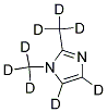 1,2-DIMETHYLIMIDAZOLE-D8 结构式