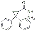 2,2-DIPHENYL-CYCLOPROPANECARBOXYLIC ACID HYDRAZIDE 结构式