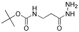 (2-肼基羰基-乙基)-氨基甲酸叔丁酯 结构式