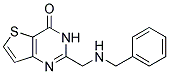 2-[(BENZYLAMINO)METHYL]THIENO[3,2-D]PYRIMIDIN-4(3H)-ONE 结构式