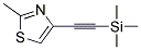 2-METHYL-4-TRIMETHYLSILANYLETHYNYL-THIAZOLE 结构式