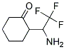 2-(1-Amino-2,2,2-trifluoro-ethyl)-cyclohexanone 结构式