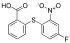 2-[(4-FLUORO-2-NITROPHENYL)THIO]BENZOIC ACID 结构式